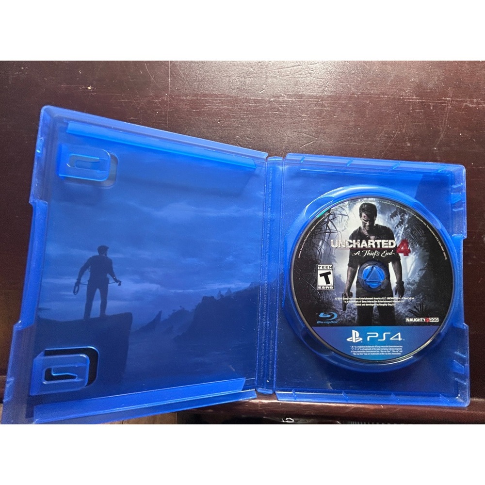Uncharted 4 A Thiefs End Sony PlayStation 4 PS4 Video Game Naughty Dog T Rated - Picture 3 of 5